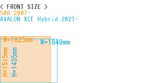 #500 2007- + AVALON XLE Hybrid 2021-
